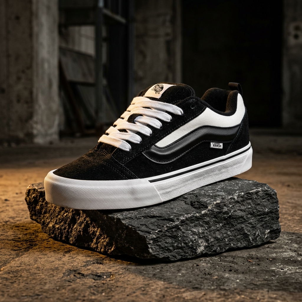 Zapatilla VANS Knu Skool VN000D2TBMW1 Blanco