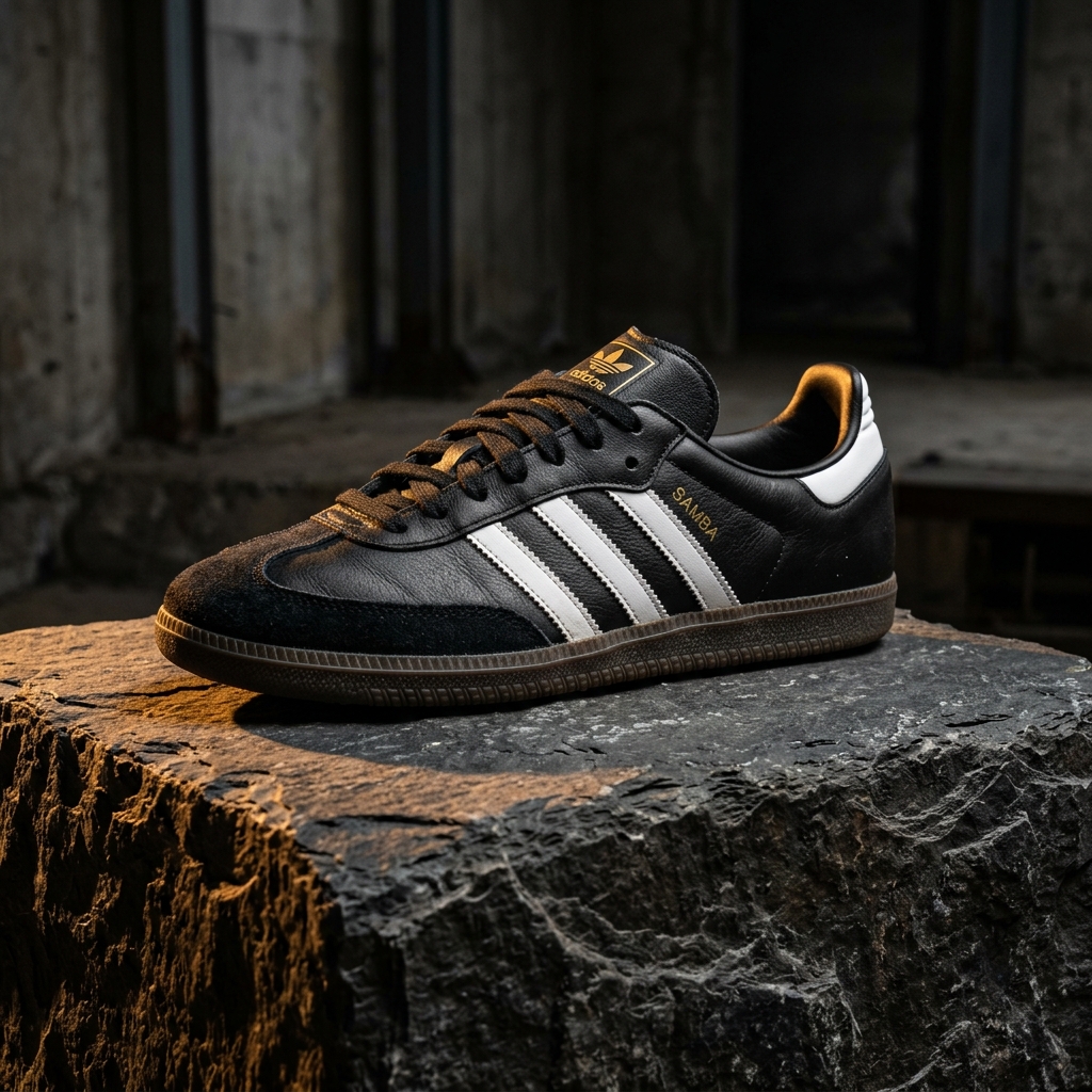 Zapatilla ADIDAS SAMBA OG J B75807 Negro