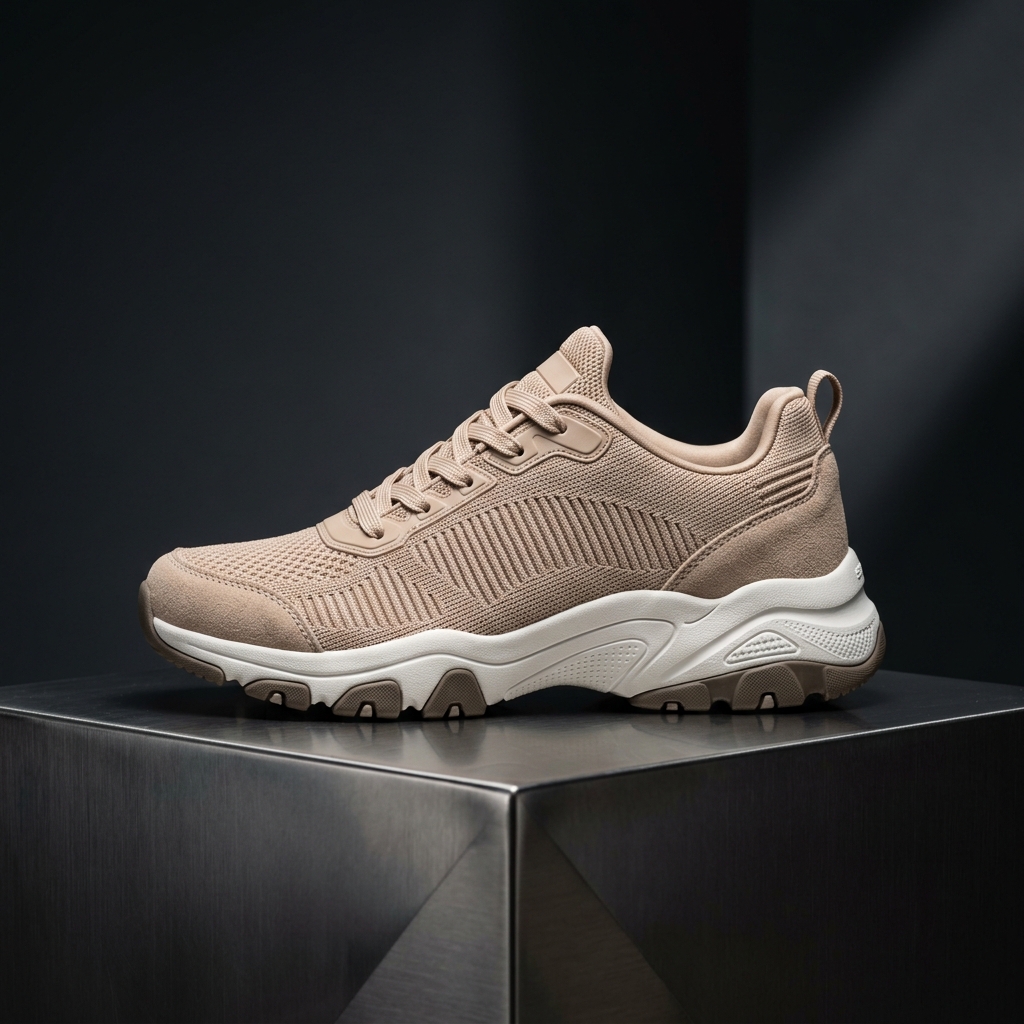 Zapatilla SKECHERS BOBS SQUAD CHAOS 117209 NUDE Lila